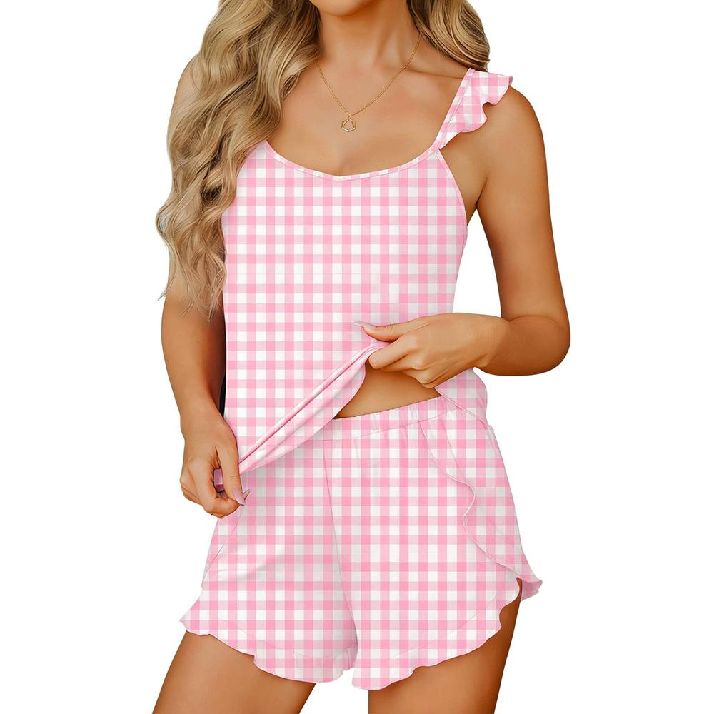 Plaid Pink / S