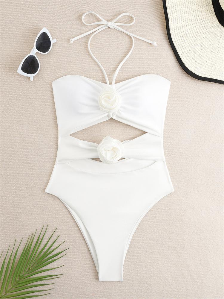 Womens One-piece Swimsuit Spicy Bikini Style Figure-hugging