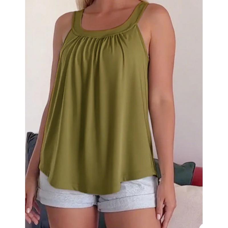 Womens Casual Sleeveless Tank Top