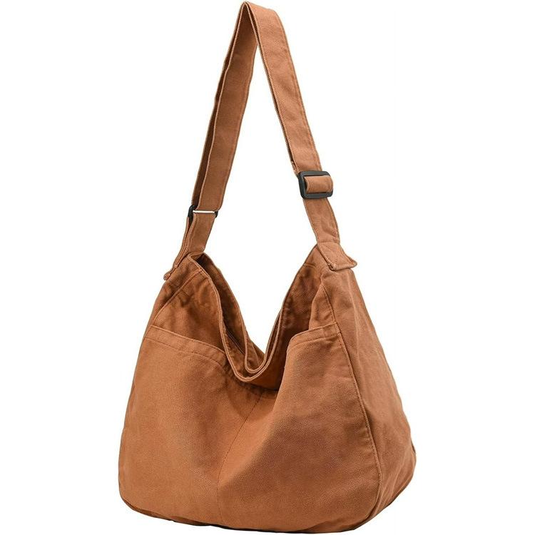 Retro Garden-style Dumpling Bag Crossbody Bag Large Capacity