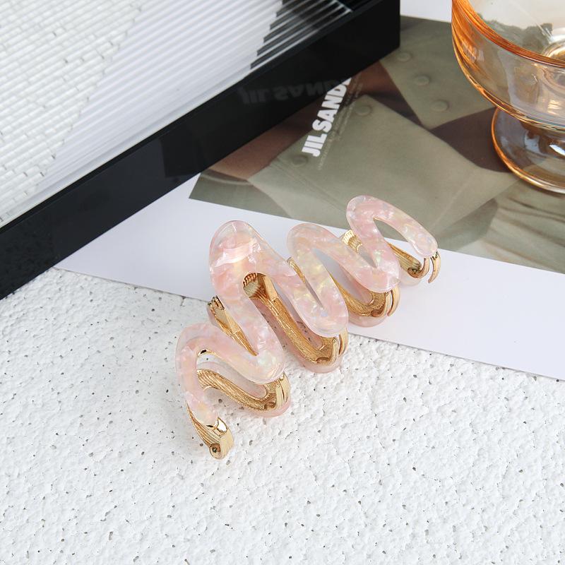 Acetic Acid Hair Claw Large Hair Clip Womens Headpiece
