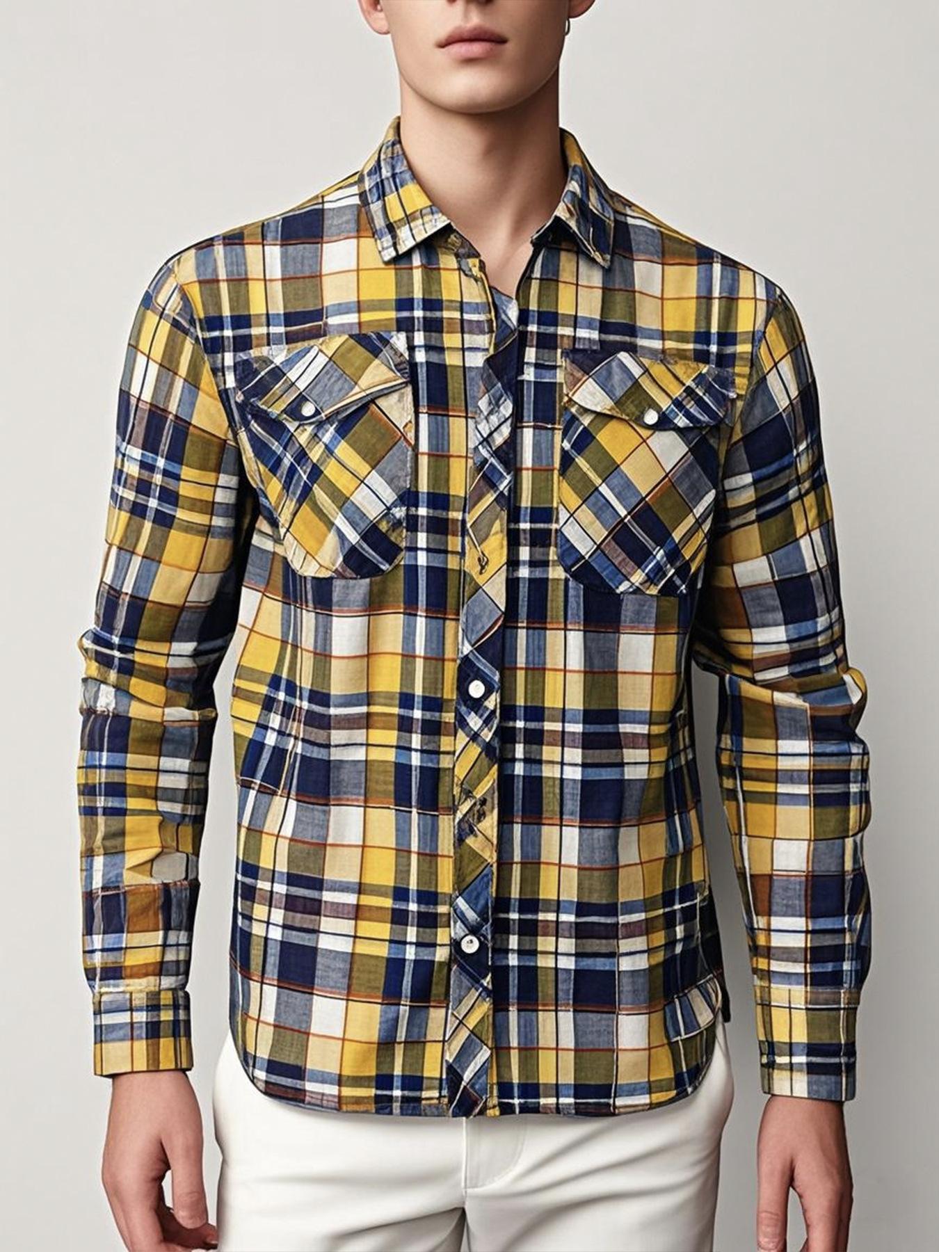Yellow Plaid / M