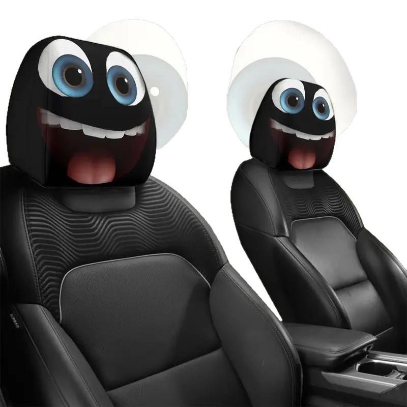 Car Seat Headpiece With A Unique And Quirky Personality