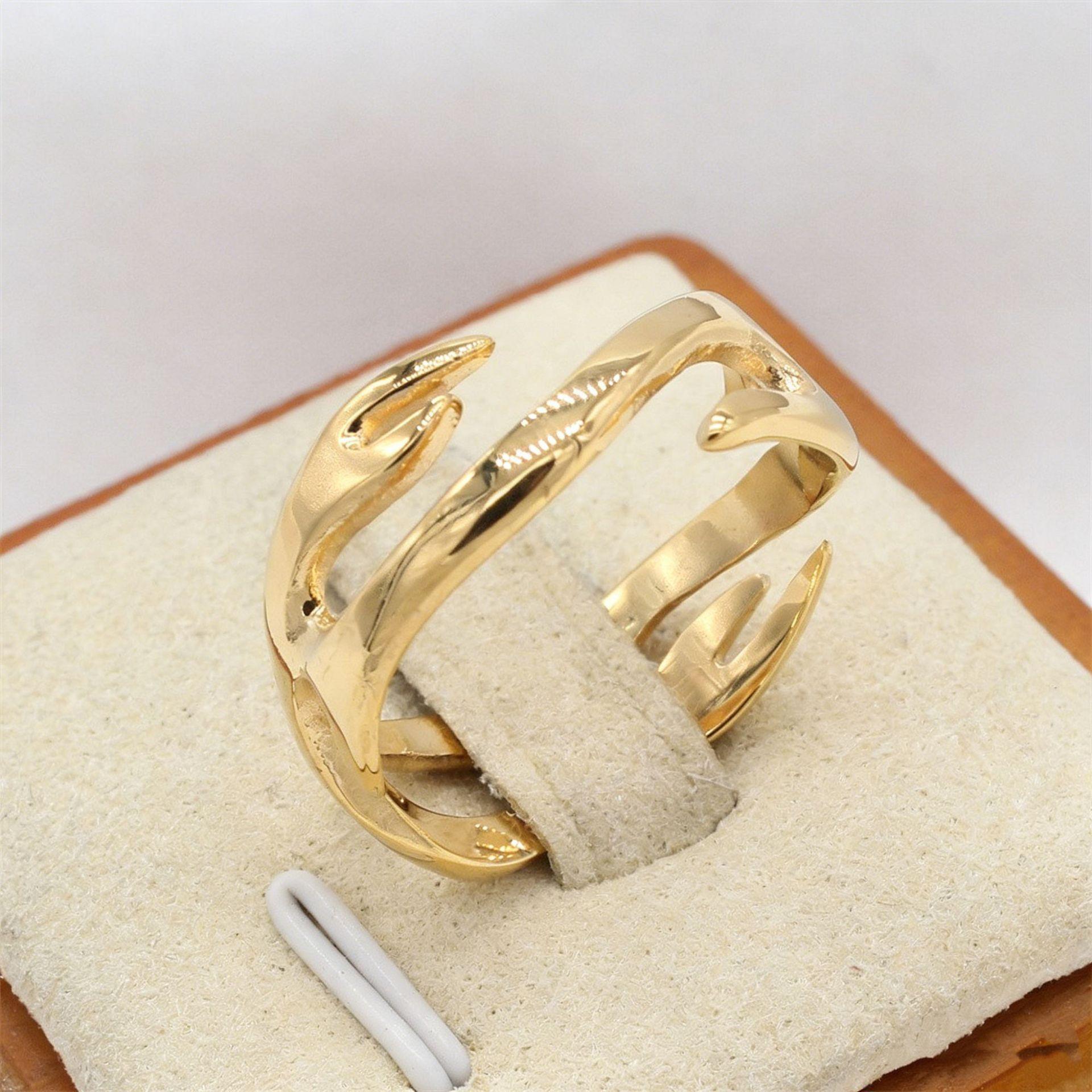 Mens Personalized Retro Flame Totem Ring