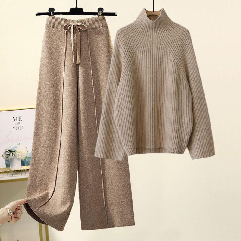 Khaki Sweater Khaki Pants / S