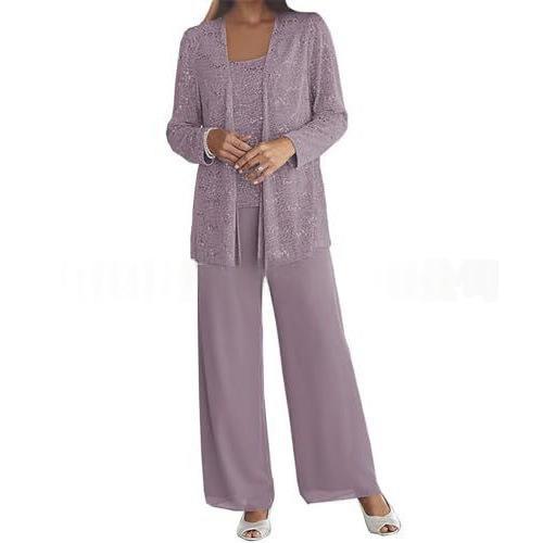 Fashionable Suit Dress With Lace