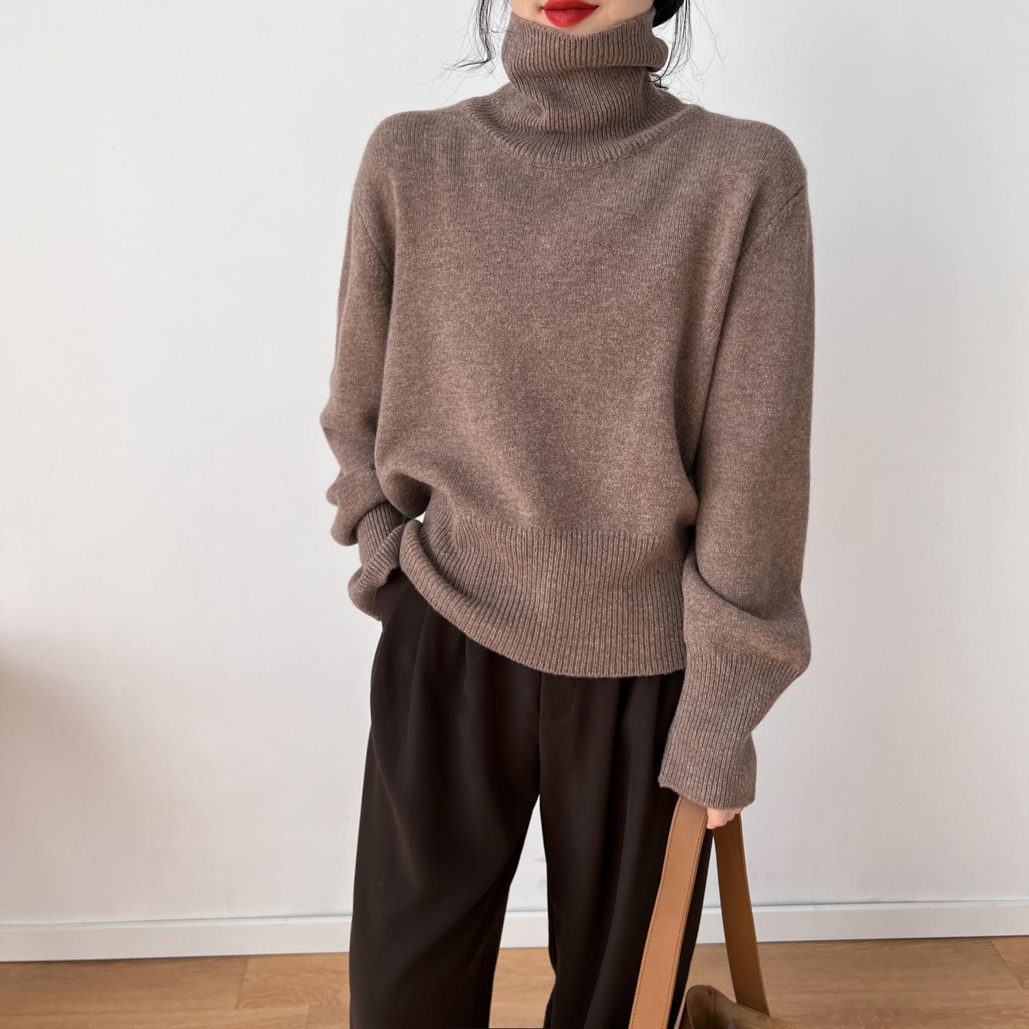 Loose Comfortable Retro Inner Wear Women's Sweater