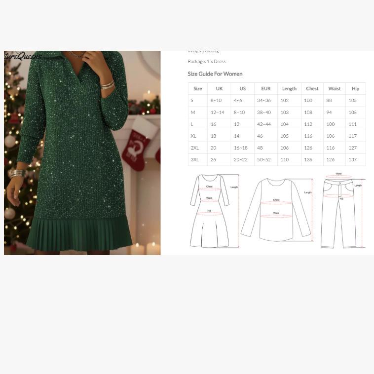 Autumn Casual Long-sleeved POLO Collar Dress