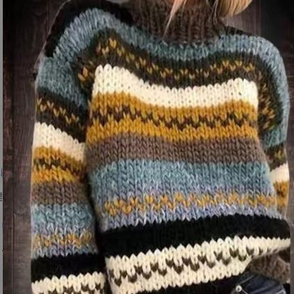 Autumn And Winter New High Neck Sweater For Women