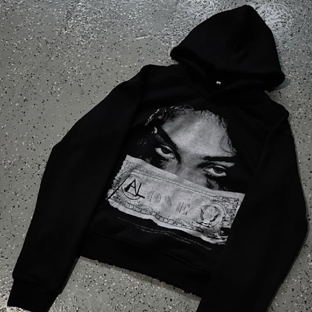 Women's Fashion Personalized Dark Printed Sweater