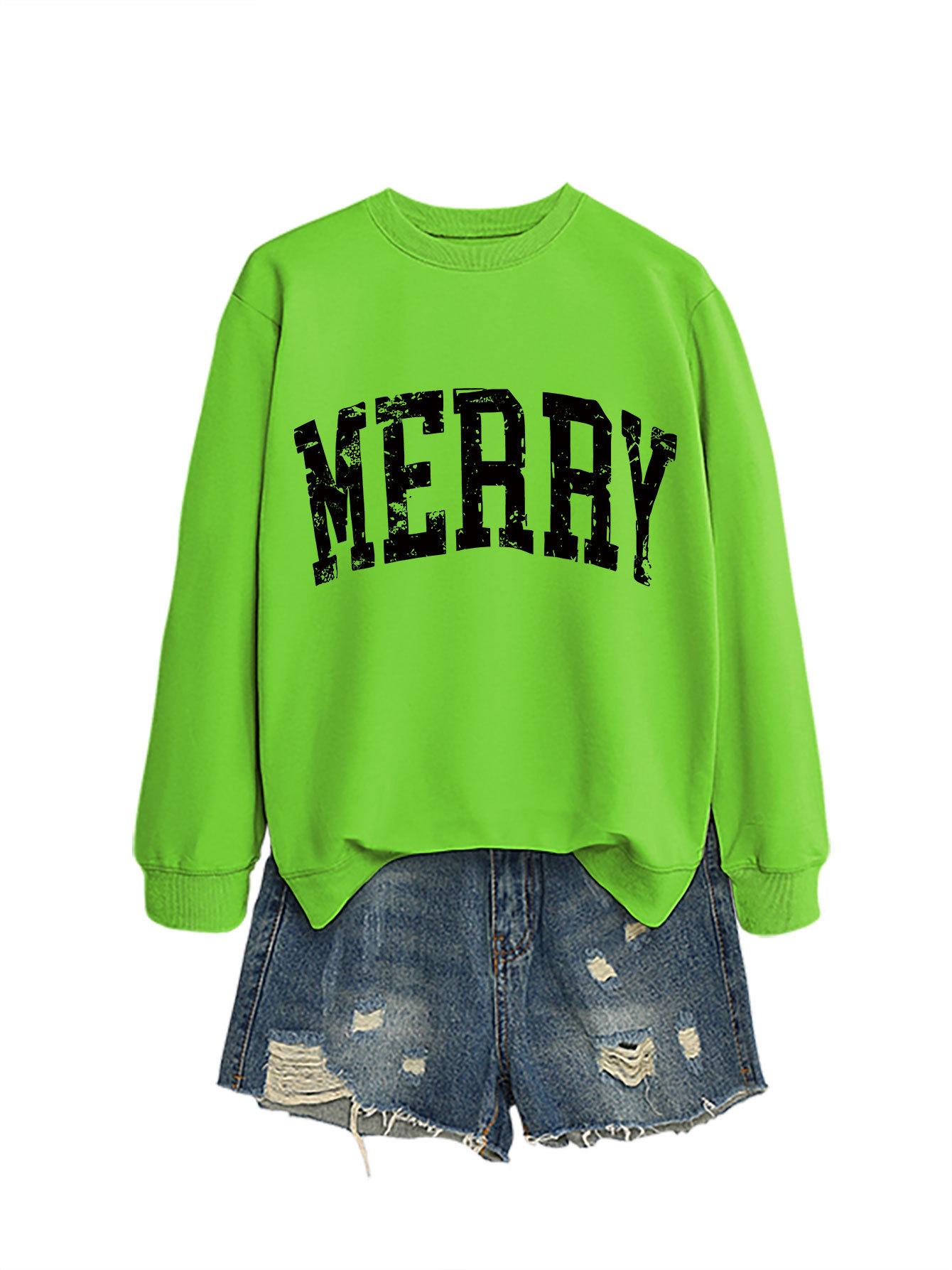 Letter Autumn And Winter Sweater Girl