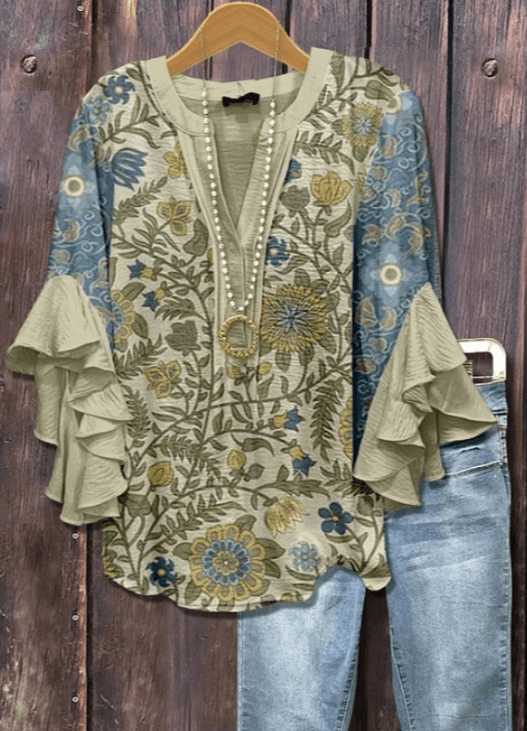 Ladies' Leisure Long-Sleeved Shirt