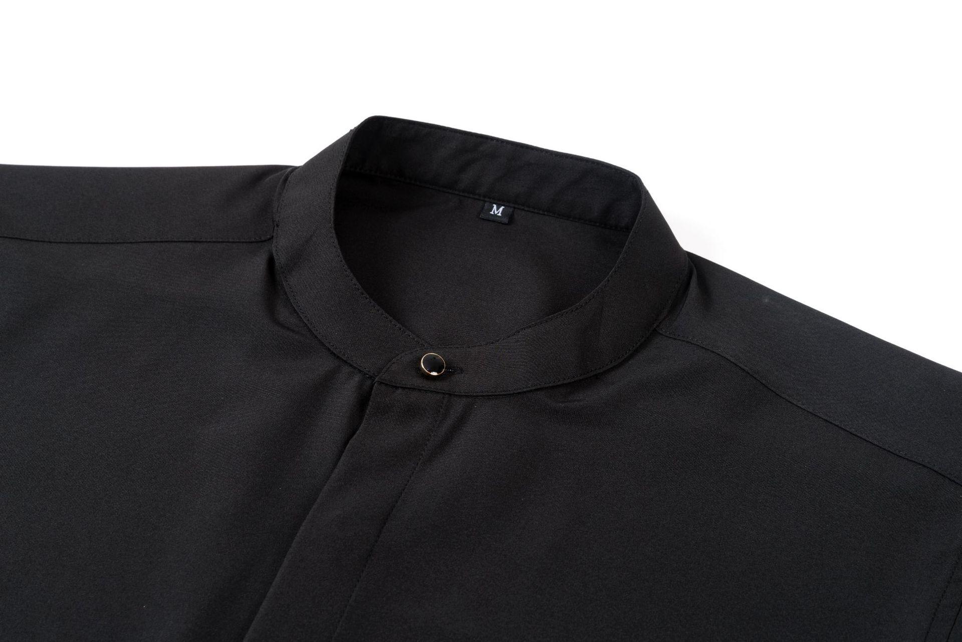 Men's Retro Long-sleeved Casual Shirt Top