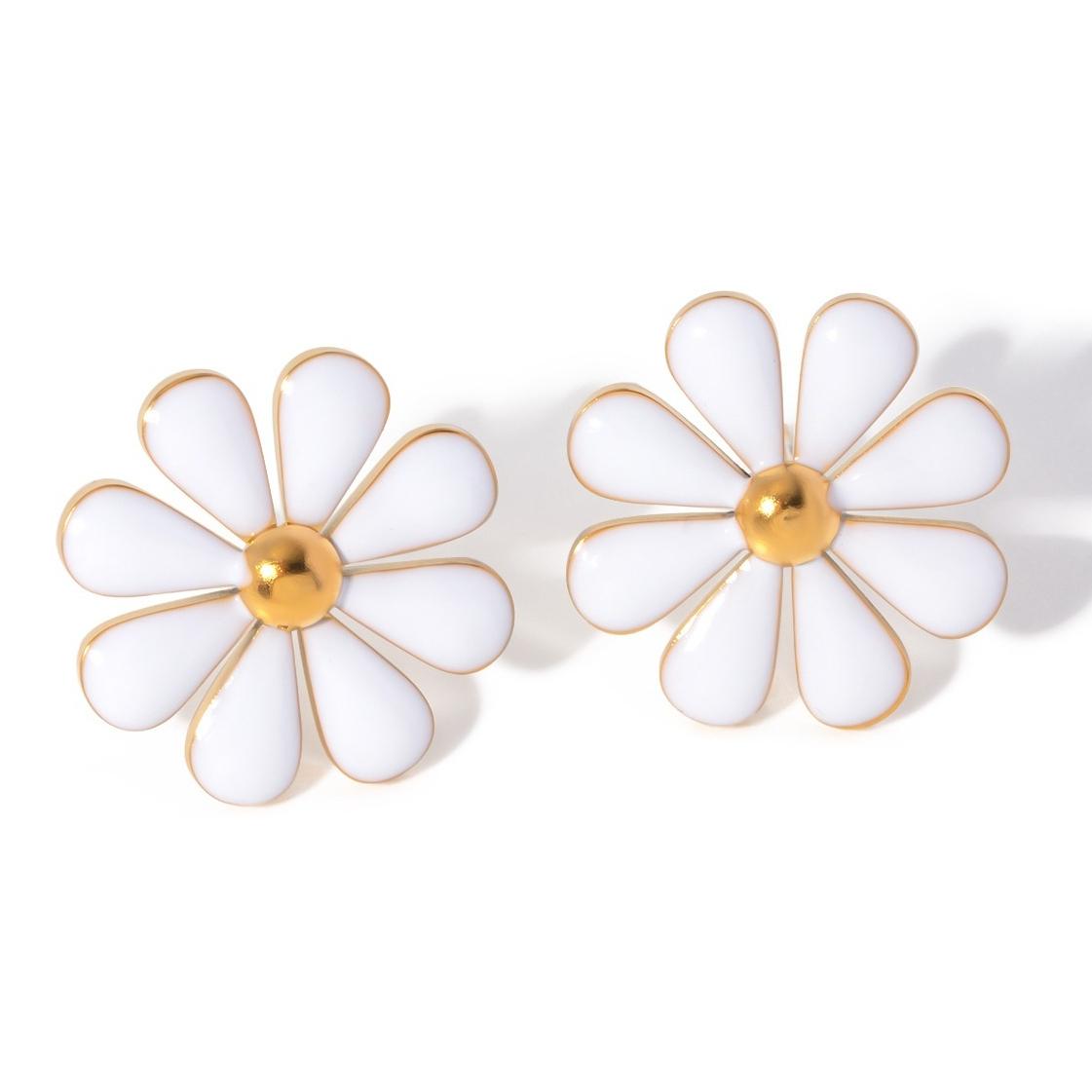 Stylish High-end Stainless Steel Titanium Earrings For Women