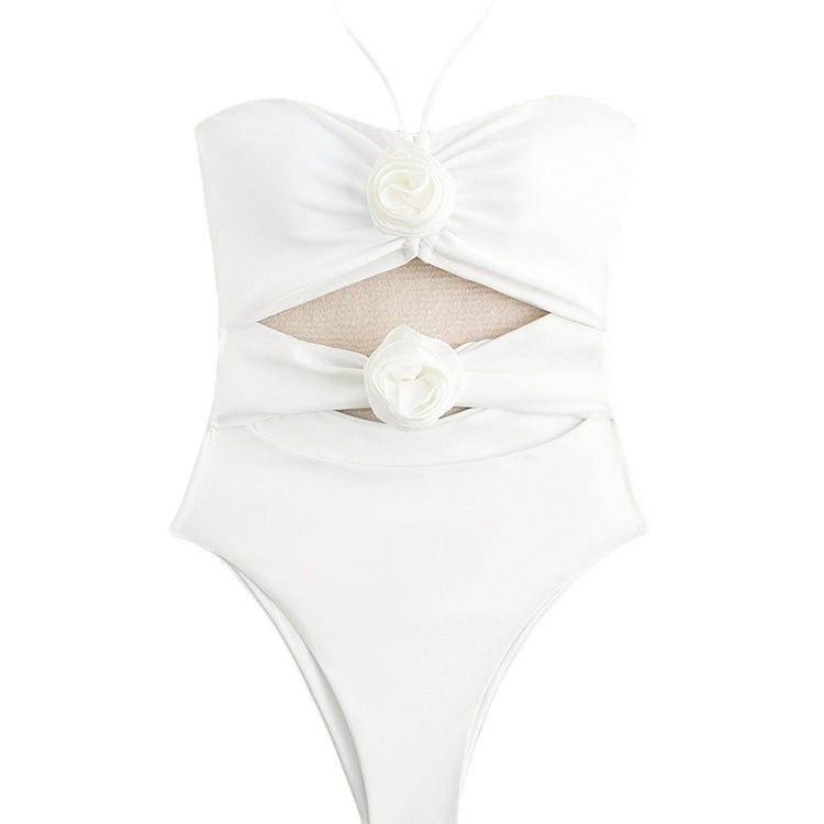 Womens One-piece Swimsuit Spicy Bikini Style Figure-hugging