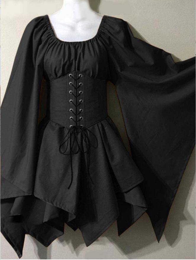 Long Sleeve Women's Renaissance Dress Costume