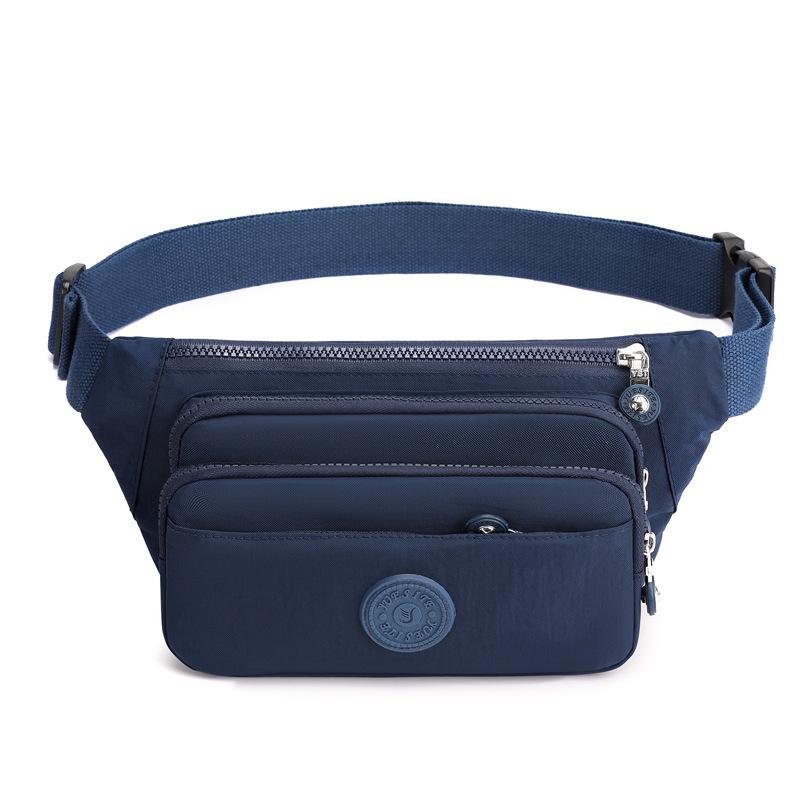 Casual Chest Stylish Oxford Cloth Nylon Waist Bag Ladies Front Crossbody Bag