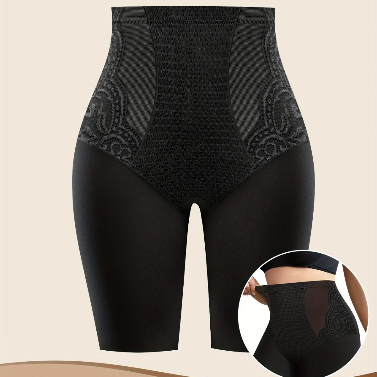 Lace Edge Anti Rolling Breathable Womens Shaping Panties For A Sleek Sculpted Silhouette