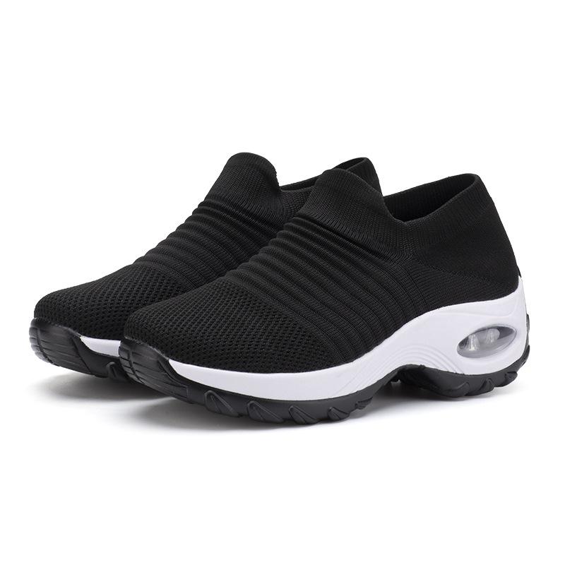 Spring Travel Casual Height-Boosting Air-Cushioned Outdoor Soft-Soled Sneakers