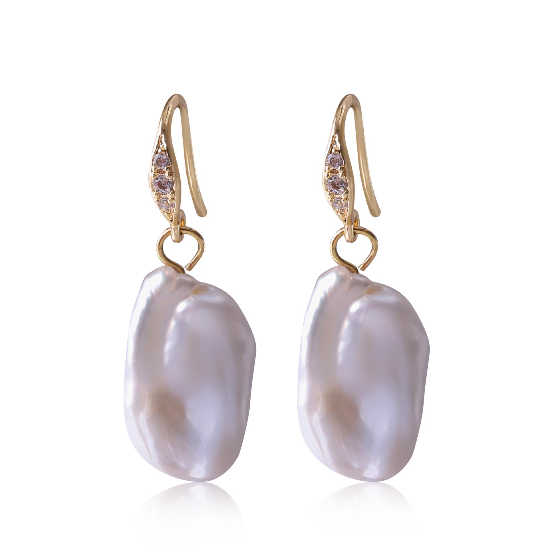 Unique Mermaid-shaped Gemstone Luxury Earrings
