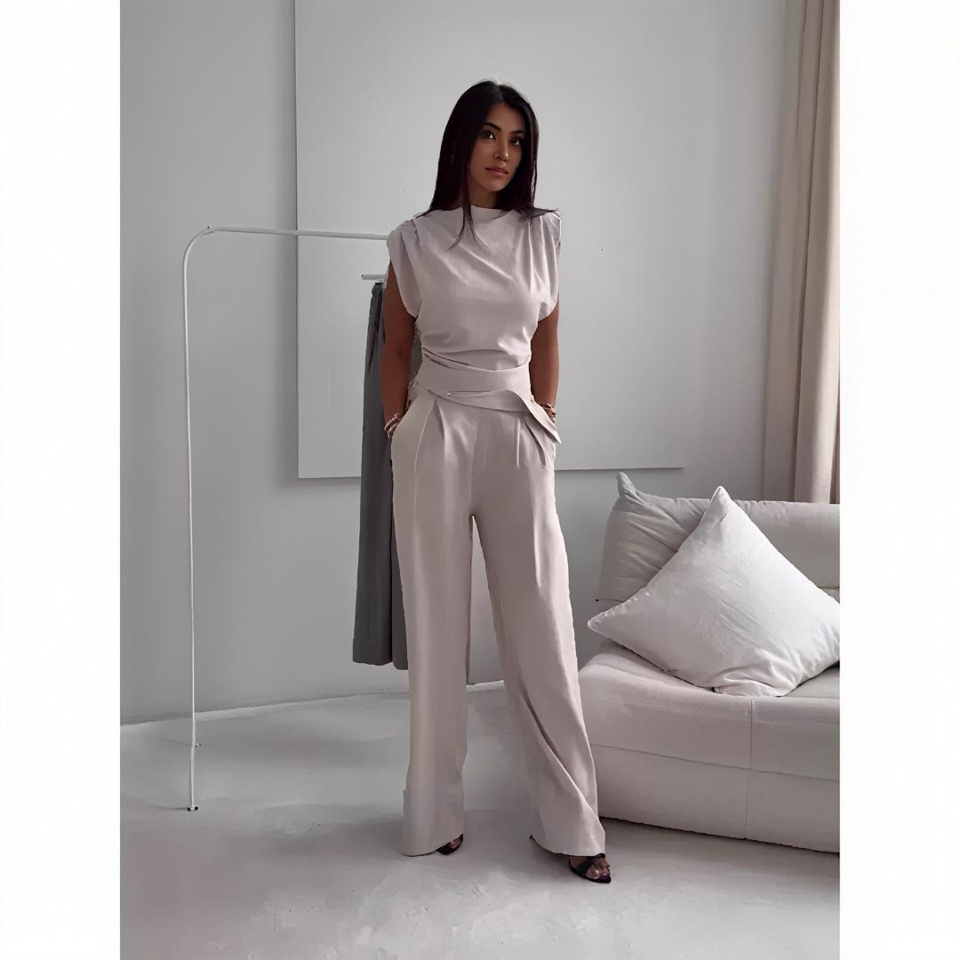 New Springsummer Casual Chic Womens Set