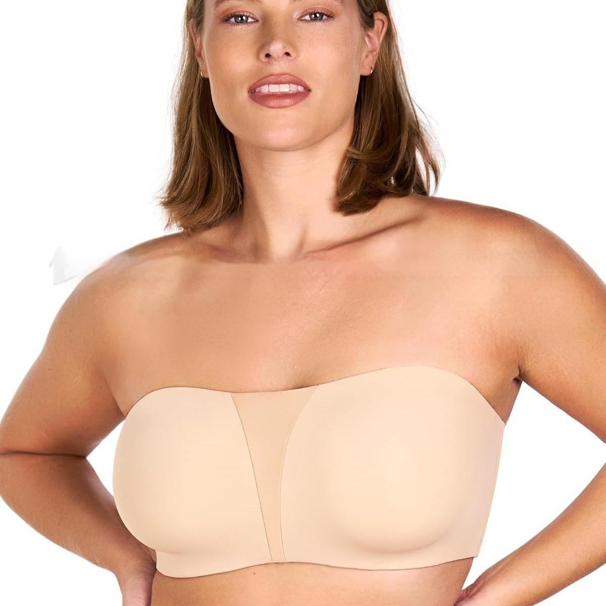 Strapless Bra For Women With A Large Bust Available In Full Coverage Sizes