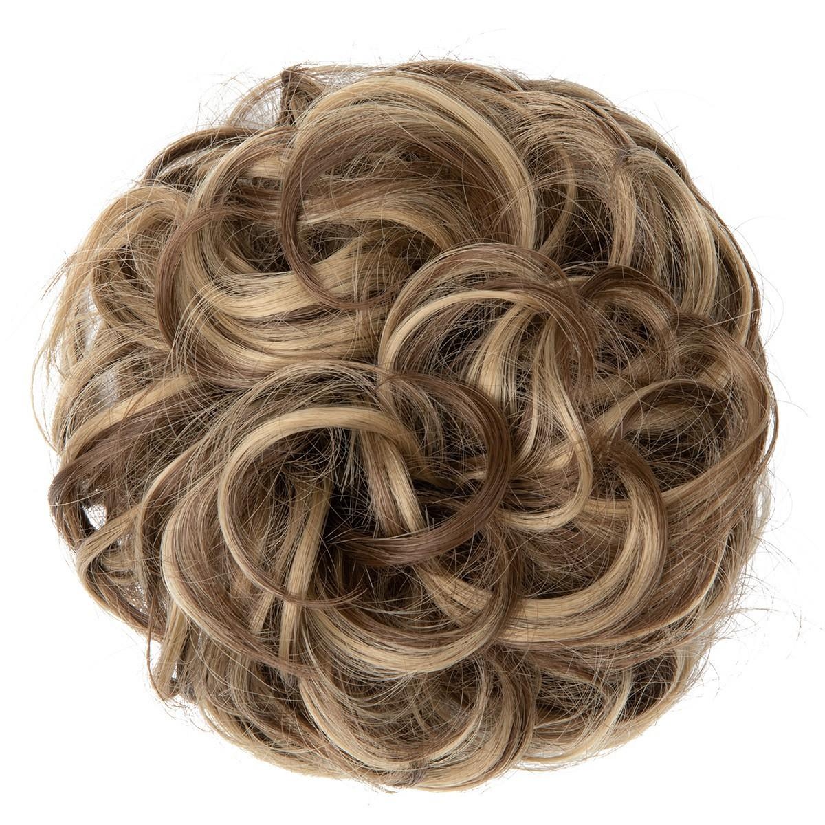High-temperature Silk Hair Tie Womens Bun Elastic Hairband Voluminous Natural Curls