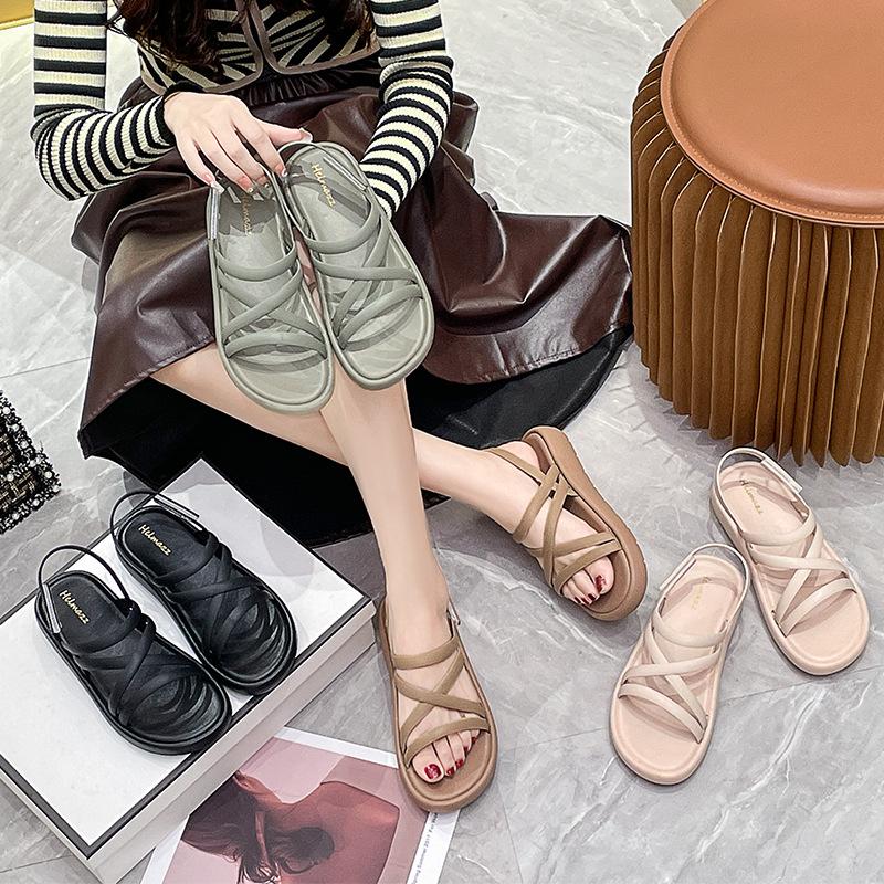 Womens Summer High-end Roman-style Shoes