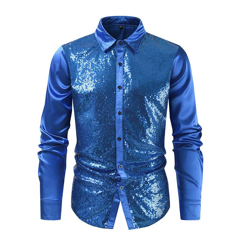 Men's Multi-color European Size Shirt