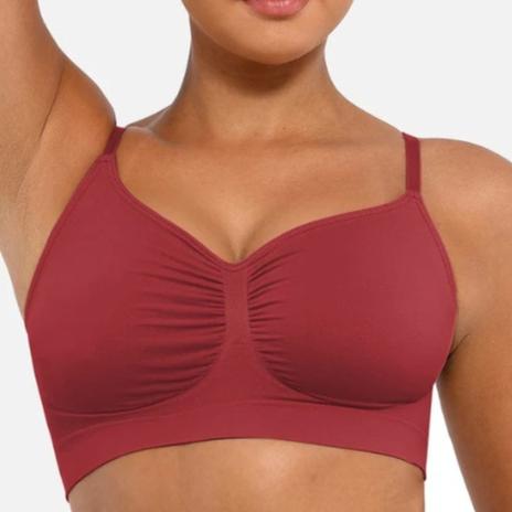 Wireless Supportive Shaping Bra With Adjustable Shoulder Straps