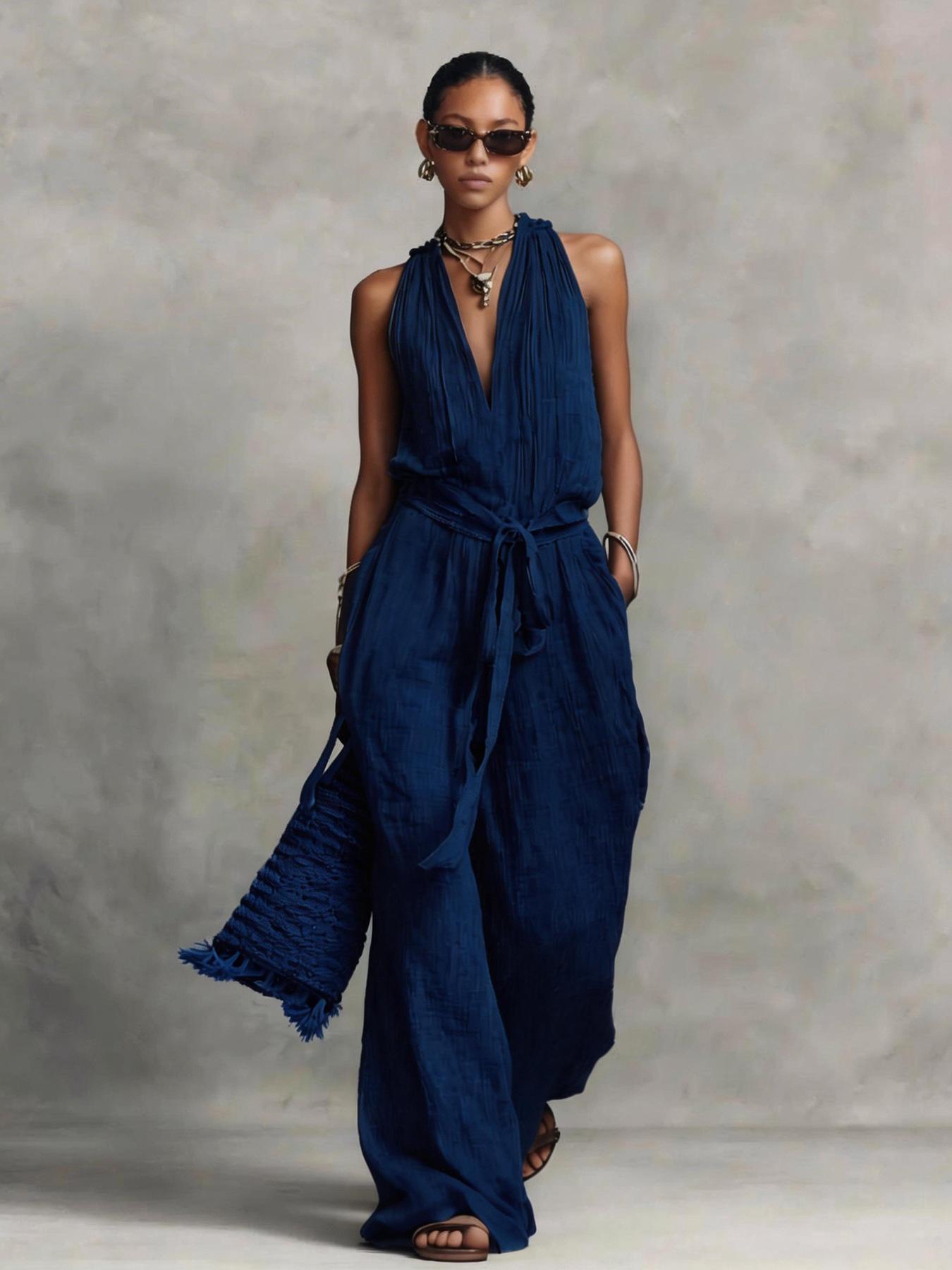 S / Navy Blue