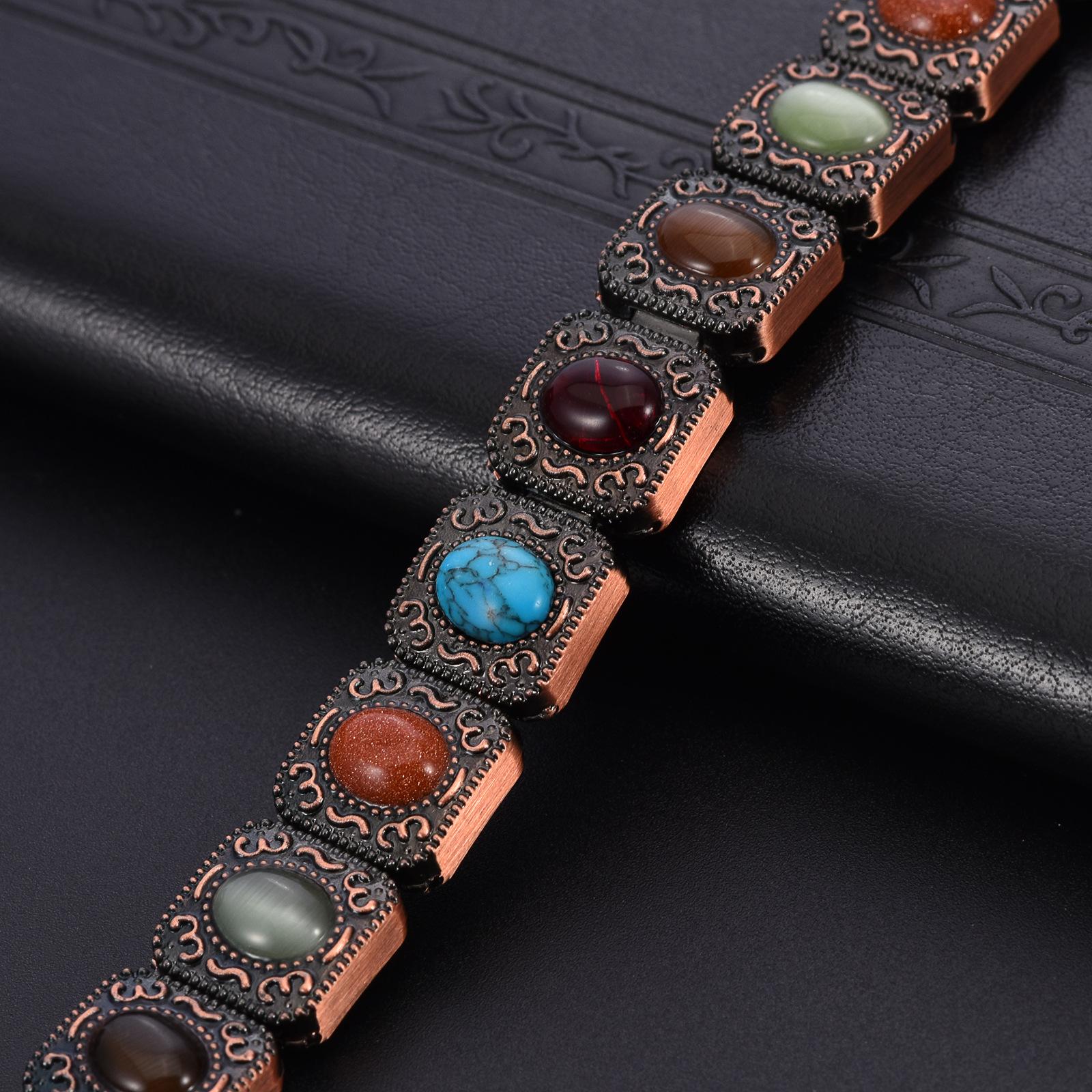 Full-Crystal Sparkling Square Bracelet For Women