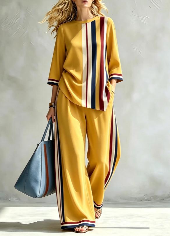 Summer Women's Blouse Set