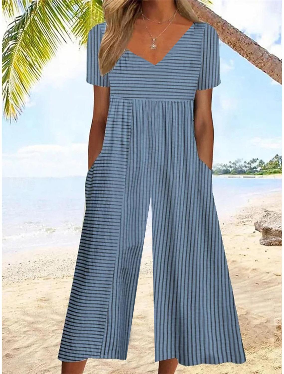 Women's Sling Long Dress Plus Size
