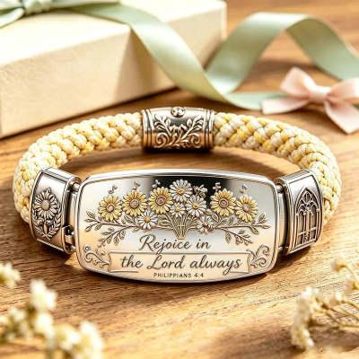 Belief Overcomes Fear Bracelet For Women