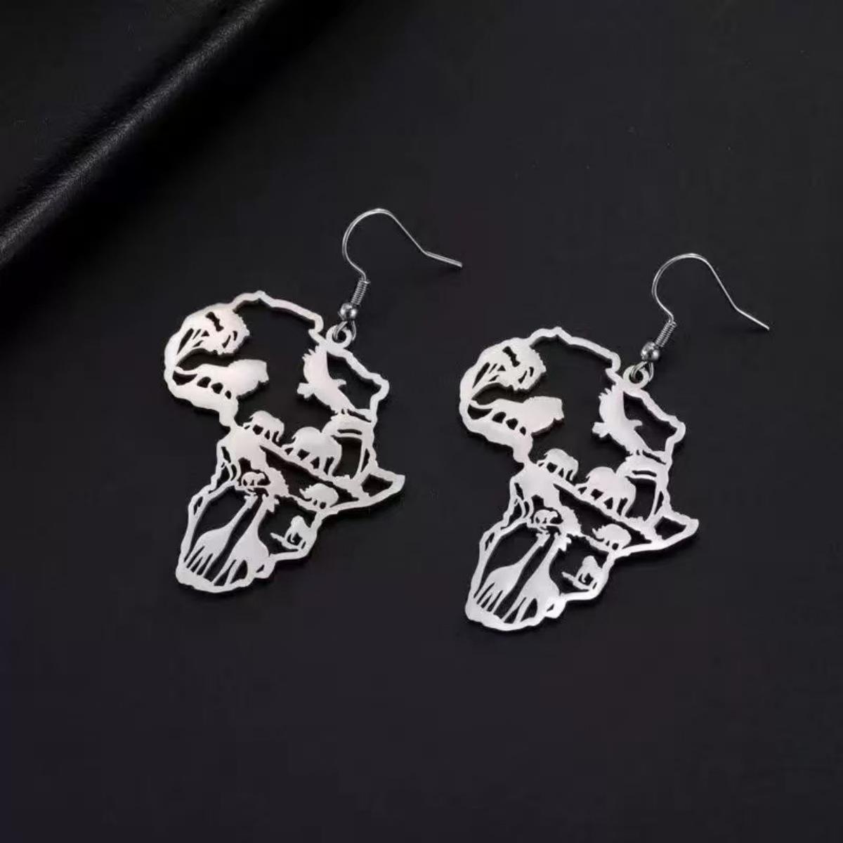 Women's Tassel Stainless Steel Earrings