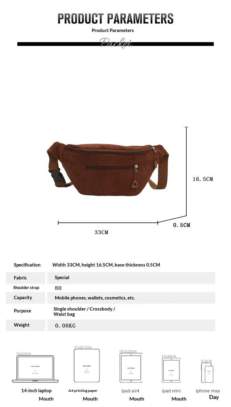 New Retro Korean-Style Simple Casual Bag