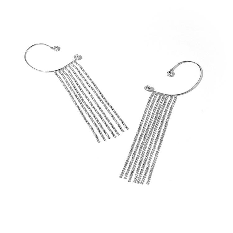 High-grade Zircon Earrings Without Ear Holes