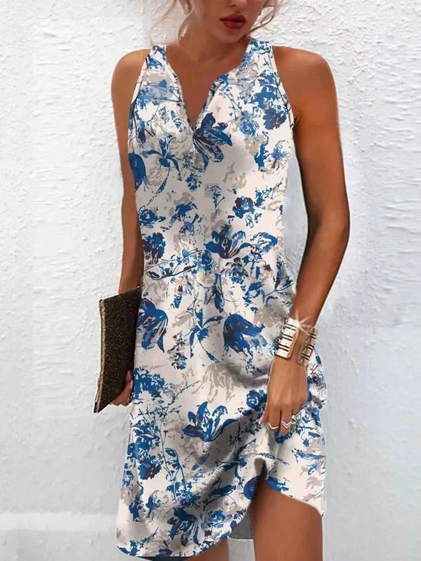 Blue On White Background / S