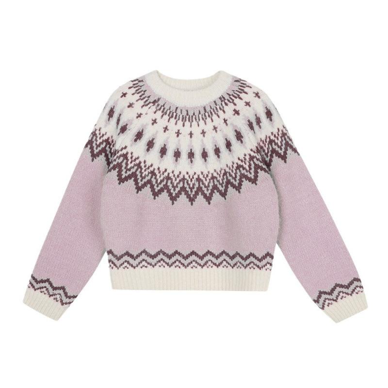 New Younger College Style Pullover Sweater For Women