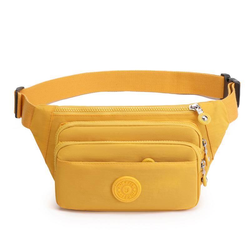Casual Chest Stylish Oxford Cloth Nylon Waist Bag Ladies Front Crossbody Bag