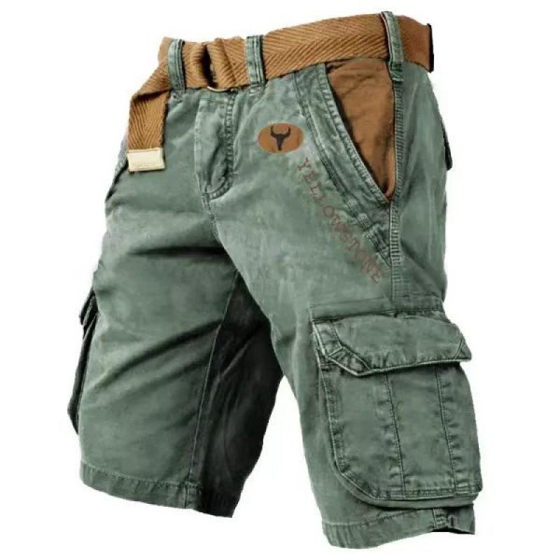 Men's Summer Cotton Shorts In Europe And America