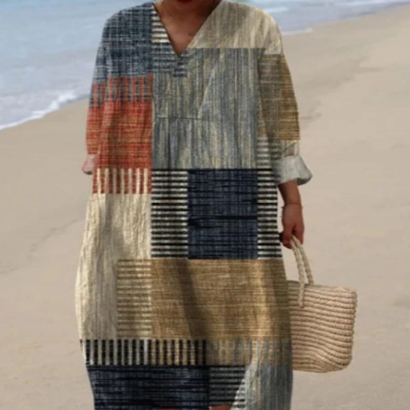 Women's Long Sleeve Shirt Dress