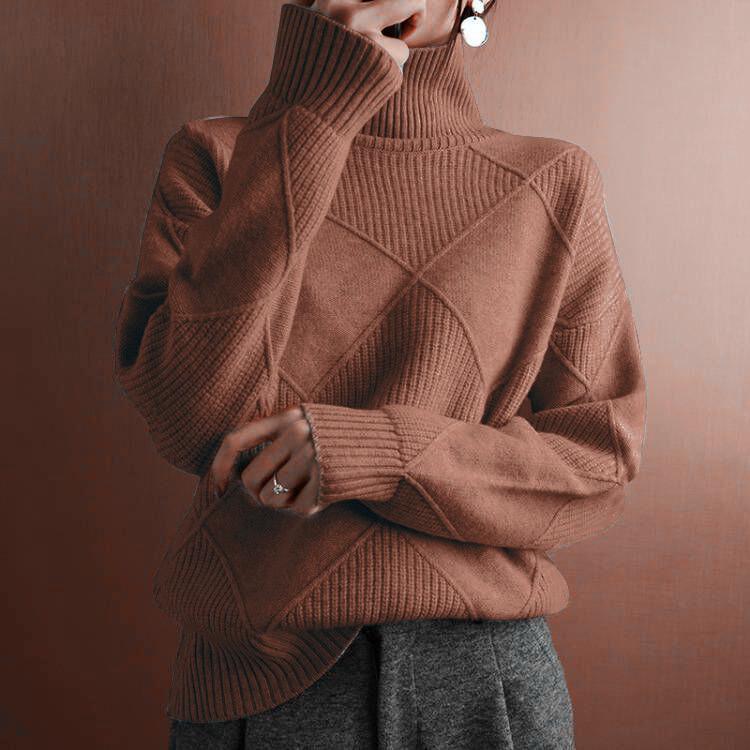 Knitwear Autumn And Winter Long-sleeved Outer Wear Bottoming Shirt