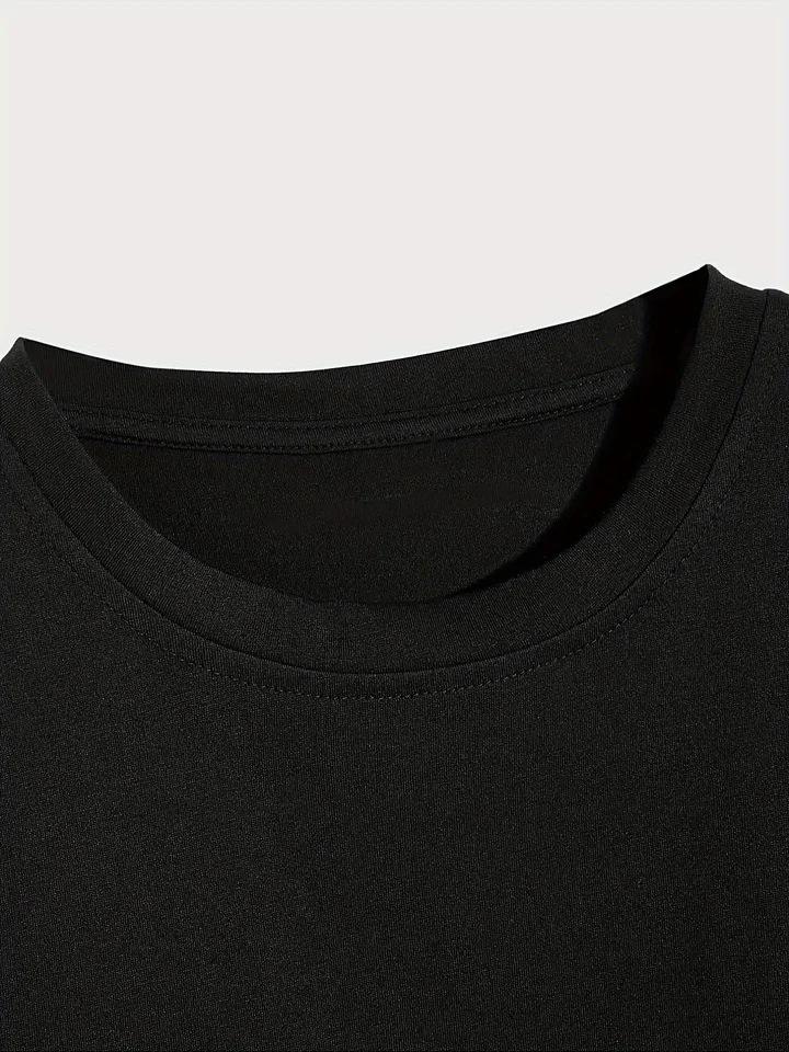 Womens Casual Loose-fitting Breathable Crop Top