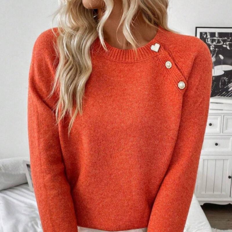 Women's Casual Cardigan Button Knitted Sweater