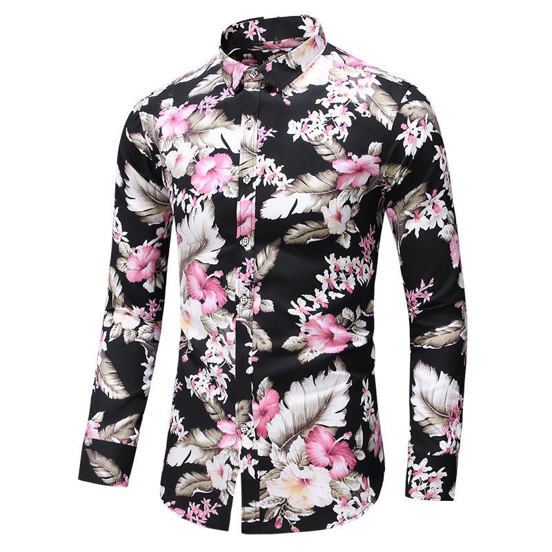 Plus-size Mens Foreign-trade Shirts