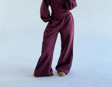 Womens Slim-fit Waist-cinching Hoodie And Drawstring Pants Two-piece Set