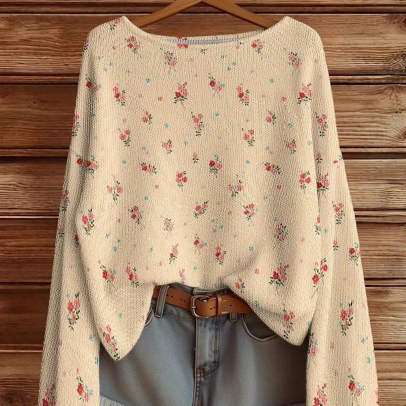 Women's Elegant Long Sleeve Pullover