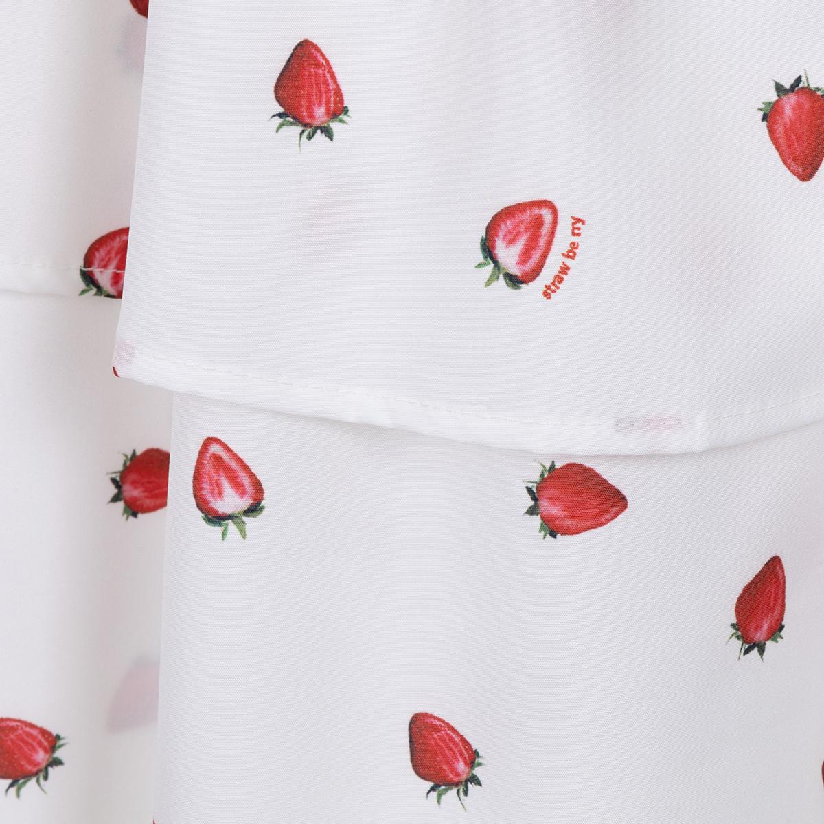 Floral Short Sleeve Cropped Top & Cake Ruffle Skirt Set
